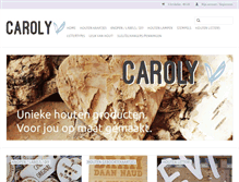 Tablet Screenshot of caroly.nl